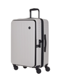 Nere Venture Dual Open 65cm Medium Suitcase, 59L, Taupe