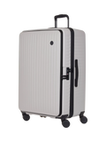 Nere Venture Dual Open 4-Wheel Spinner 76cm Large Suitcase, 98L, Taupe