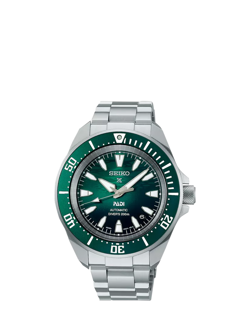 Seiko Prospex PADI diver's watch SRPL53K1 green dial, UK version