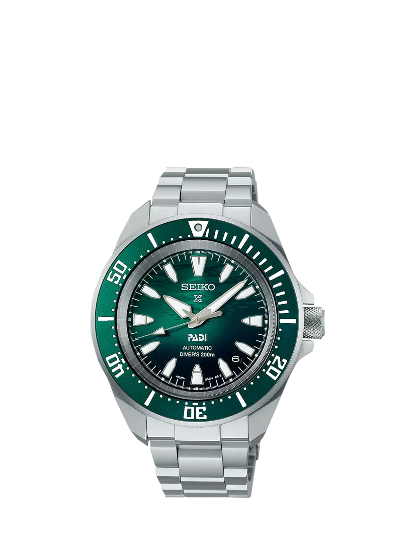Seiko Prospex PADI diver's watch SRPL53K1 green dial, UK version