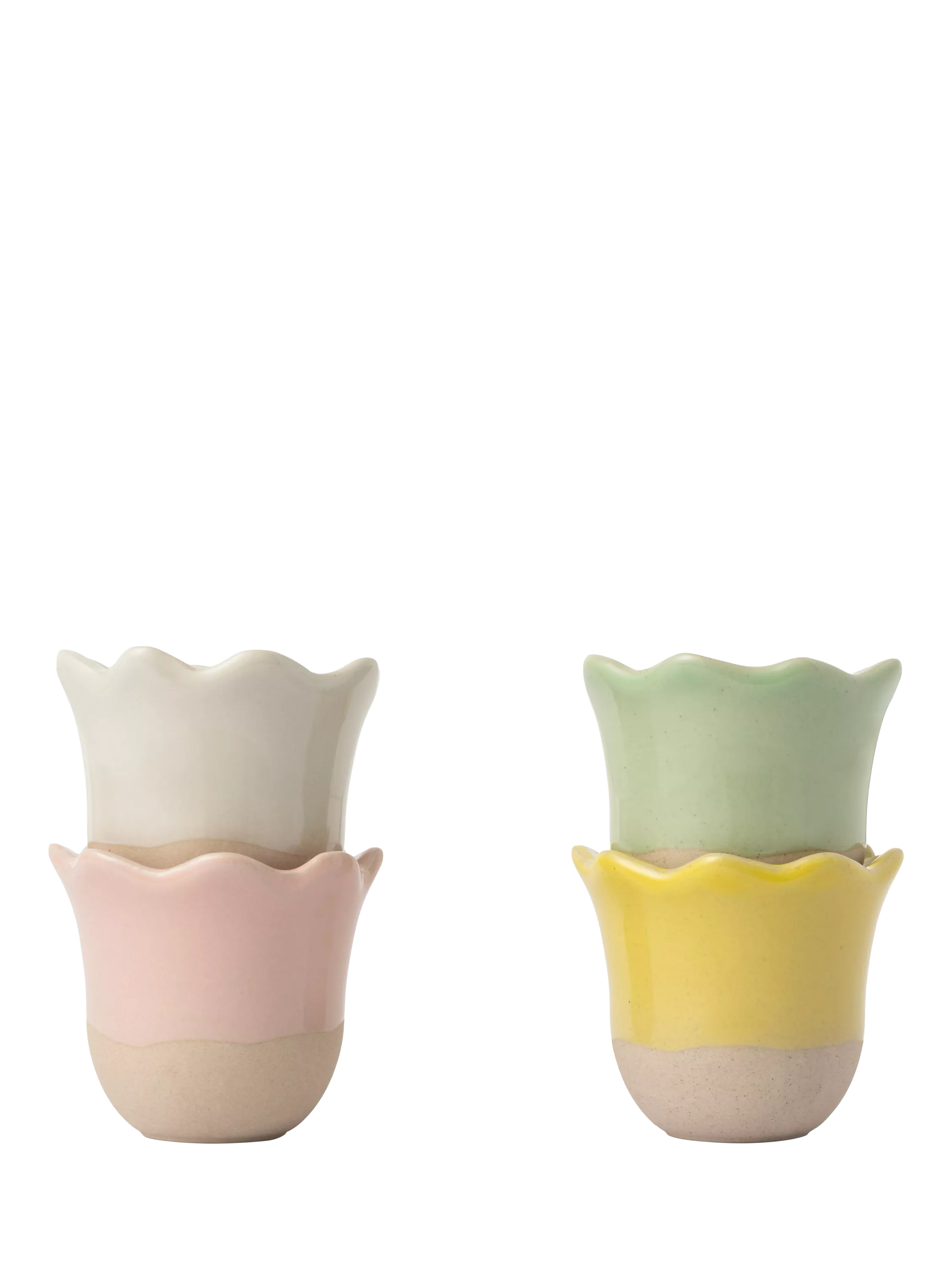 Jamie Oliver stoneware egg cups set of 4 (British brand)
