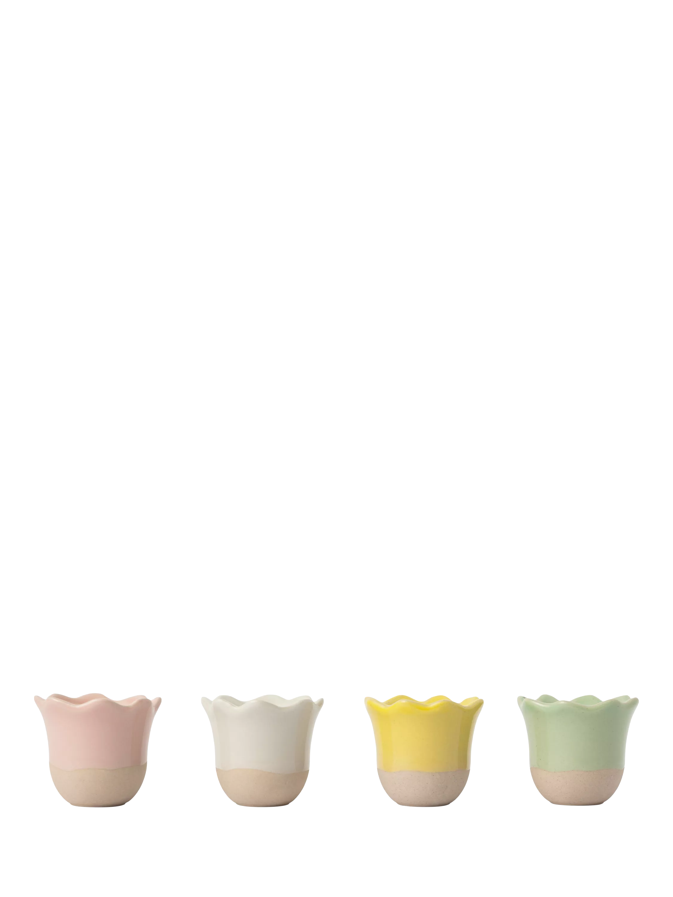 Jamie Oliver stoneware egg cups set of 4 (British brand)