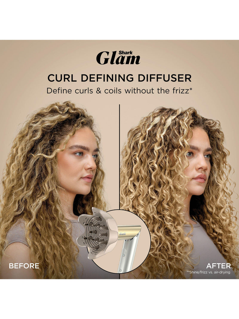 Shark Glam multi styler HD6052SUK French Gold (British brand)