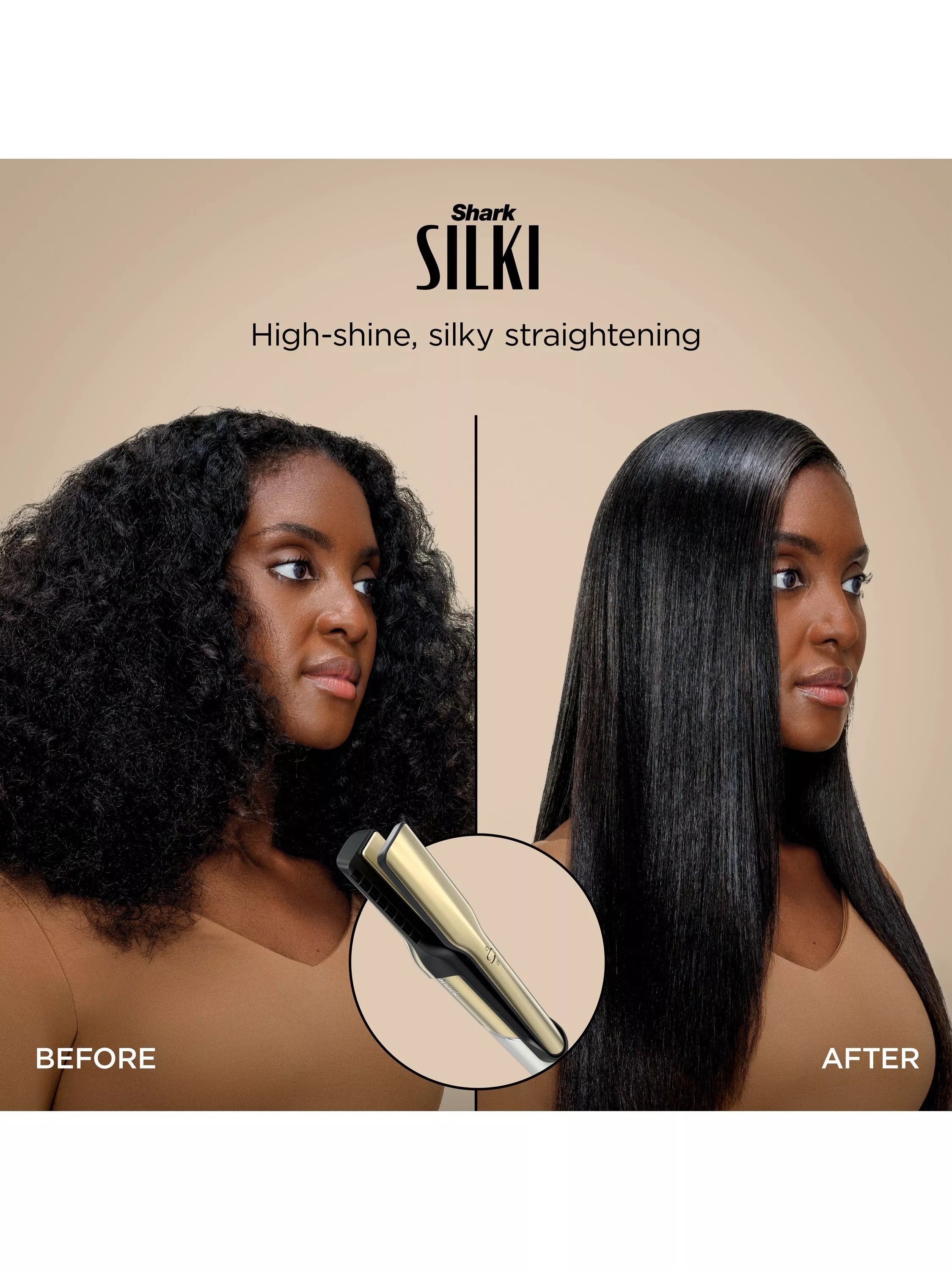 Shark Glam Multi Styler French Gold, imported from the UK