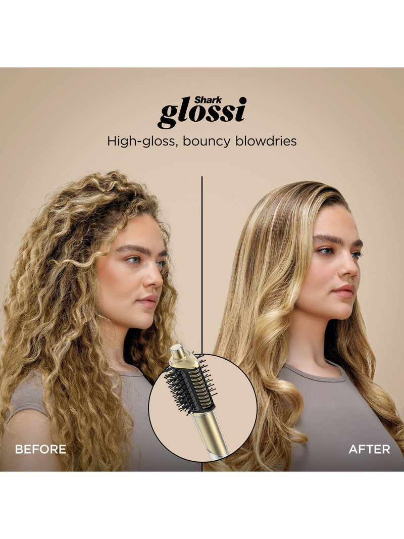 Shark Glam Multi Styler French Gold, imported from the UK