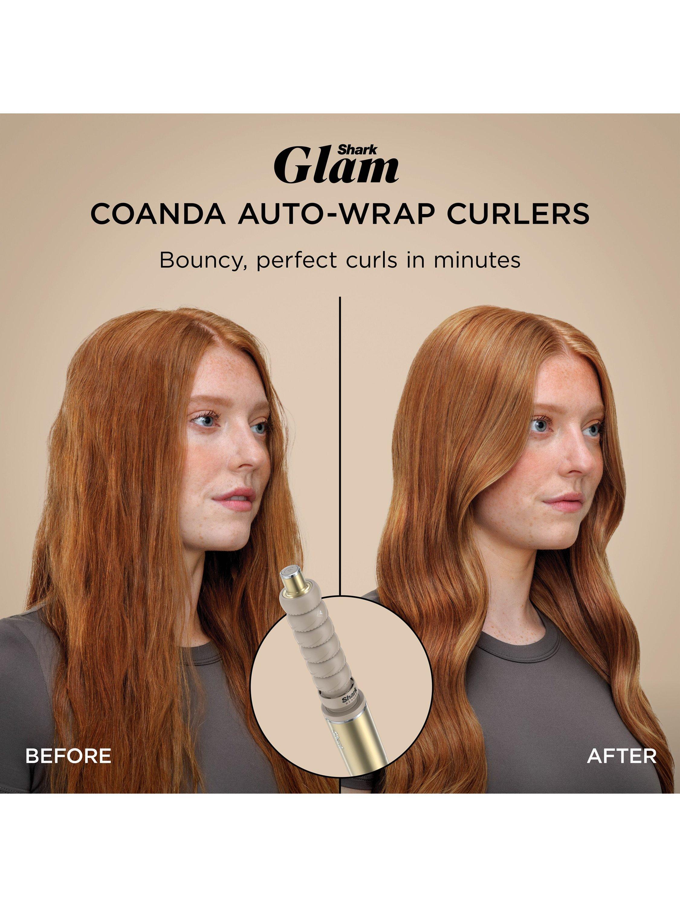 Shark Glam Multi Styler French Gold, imported from the UK