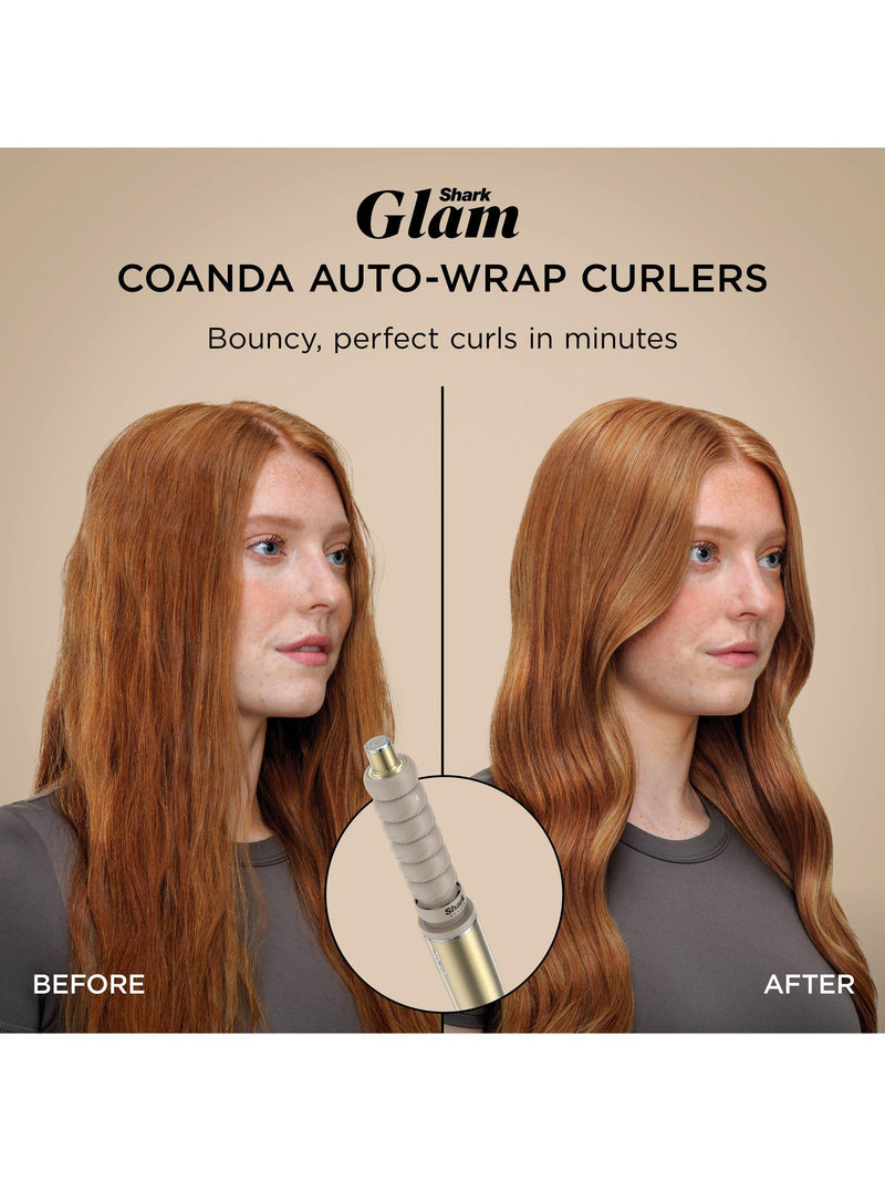 Shark Glam Multi Styler French Gold, imported from the UK