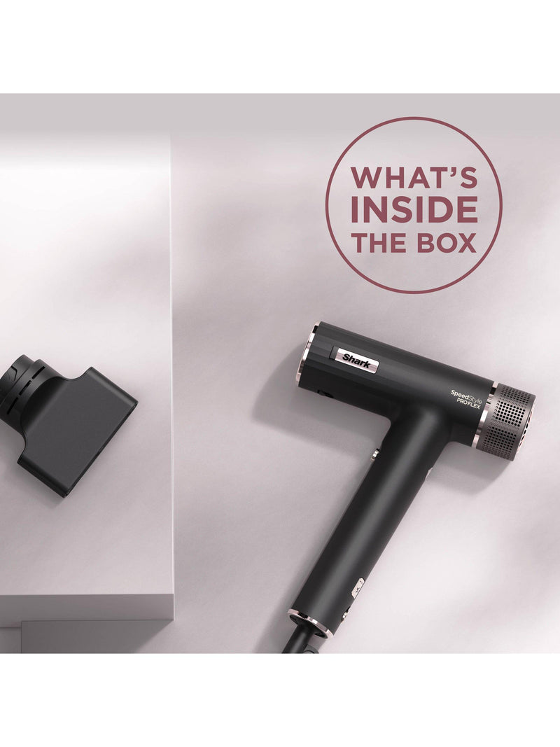 Shark SpeedStyle Pro hair dryer black HD701UK - British product