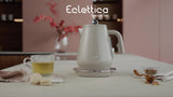 De'Longhi variable temperature electric kettle 1.7L beige - British product