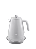 De'Longhi Eclettica Variable Temperature KBY3011 Electric Kettle, 1.7L, Beige