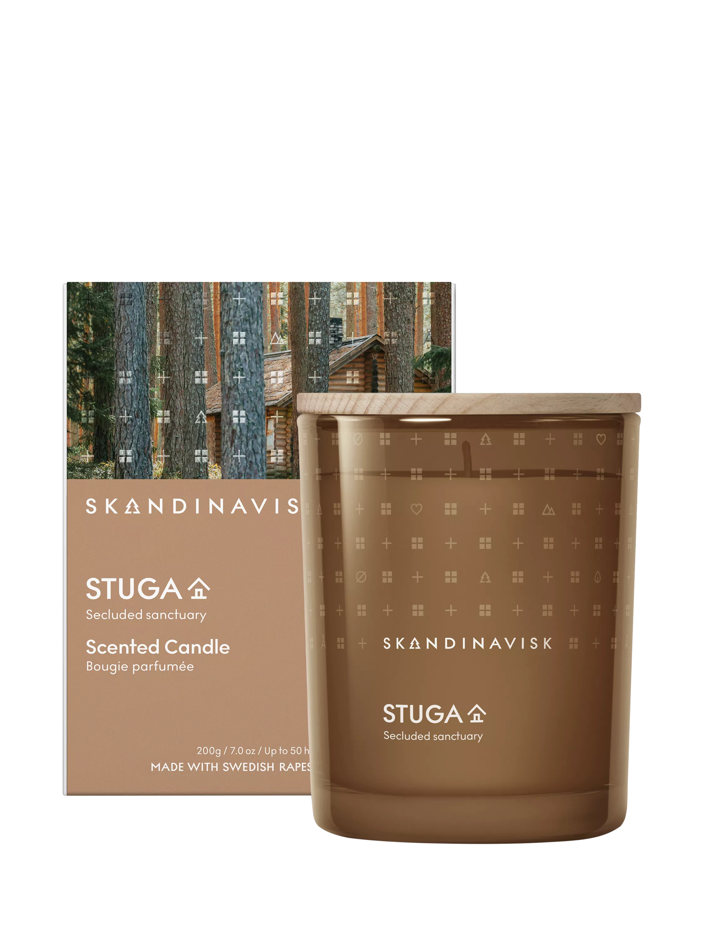 SKANDINAVISK Stuga scented candle 200g (British brand)