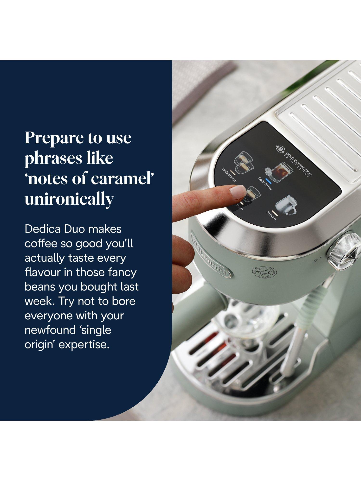 De'Longhi Dedica Duo EC890 espresso machine - British product