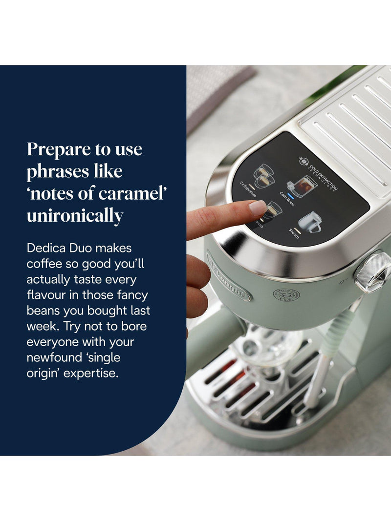 De'Longhi Dedica Duo EC890 espresso machine - British product