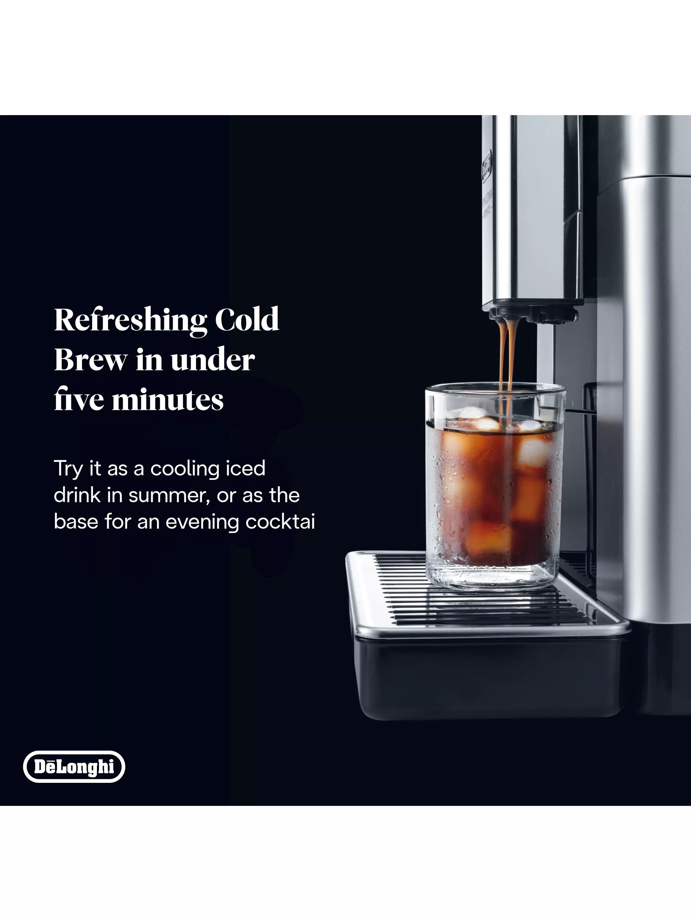 De'Longhi PrimaDonna Aromatic coffee machine, imported from the UK