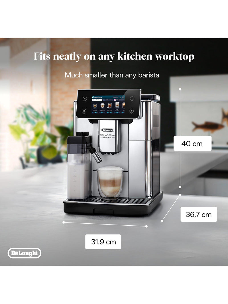 De'Longhi PrimaDonna Aromatic coffee machine, imported from the UK