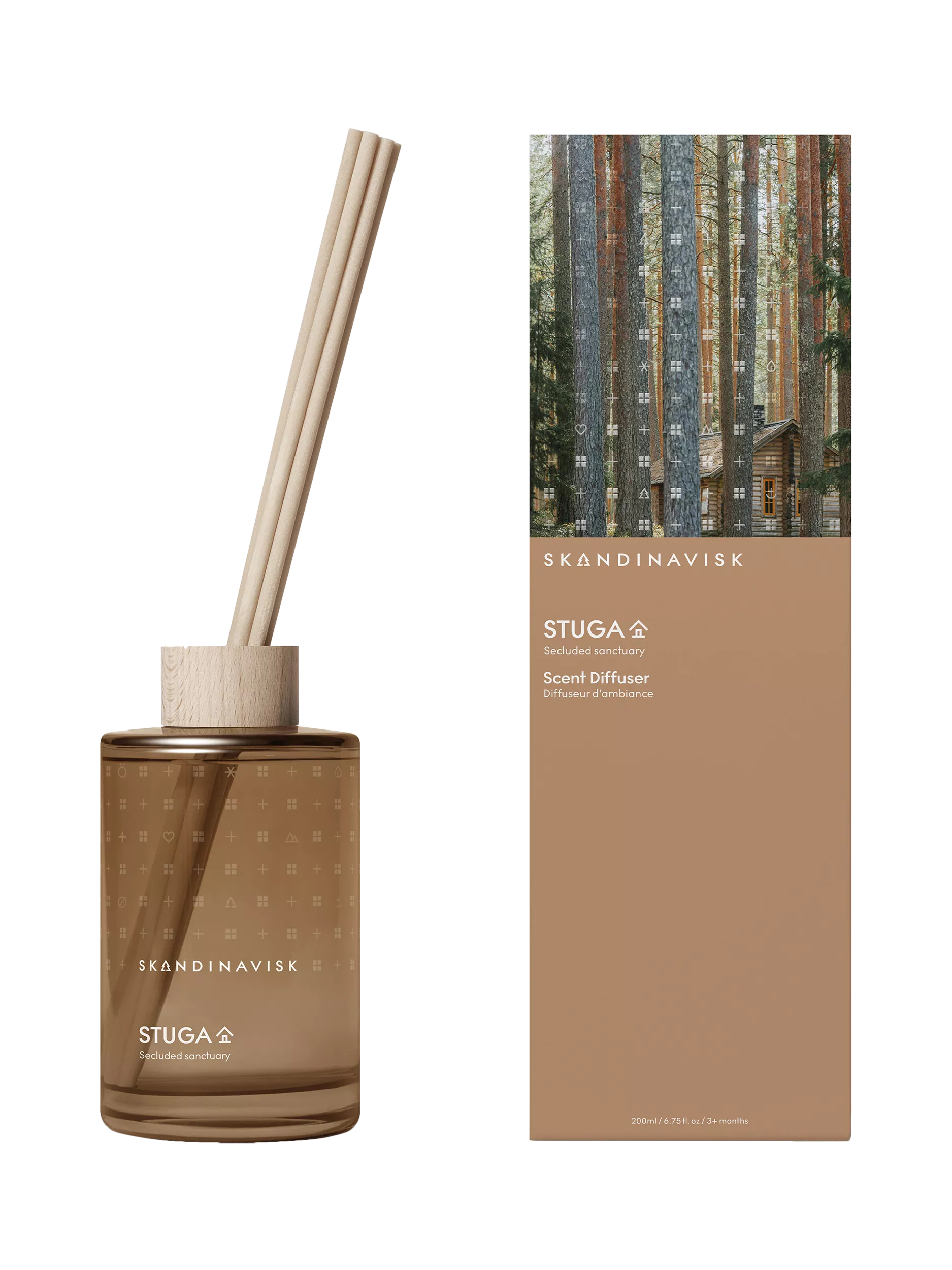 SKANDINAVISK Stuga Reed Diffuser 200ml, UK version