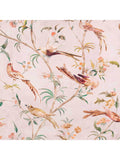 Romo Pluma printed furnishing fabric, linen blend, imported from the UK