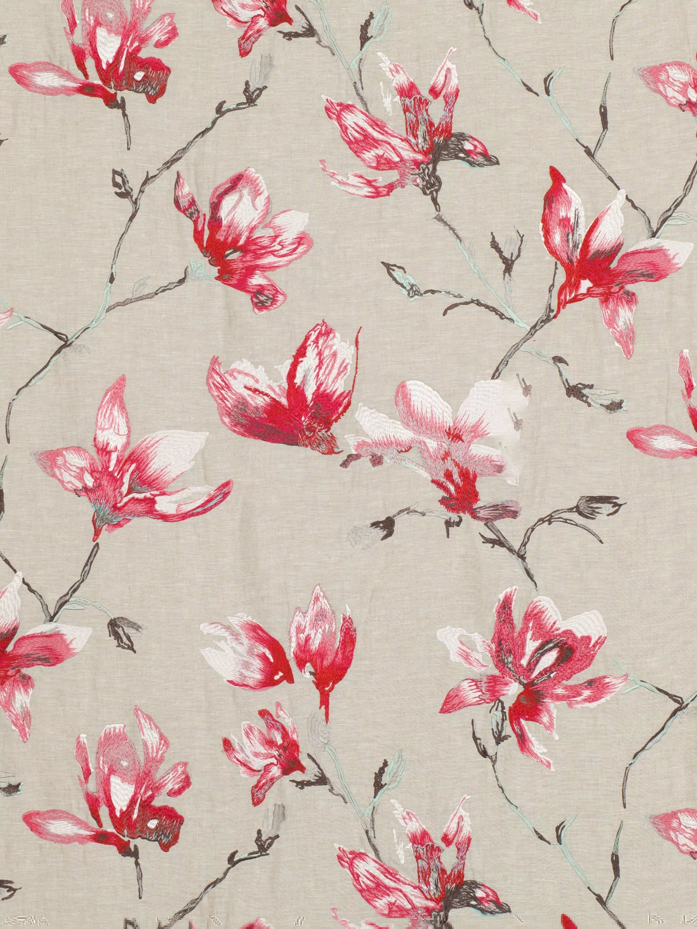 Romo Saphira Embroidery Furnishing Fabric 126cm Width