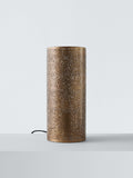 John Lewis etched table lamp antique brass, imported from the UK