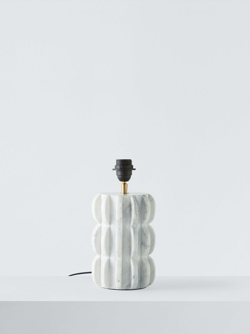 John Lewis marble scallop table lamp 46x30cm, UK version