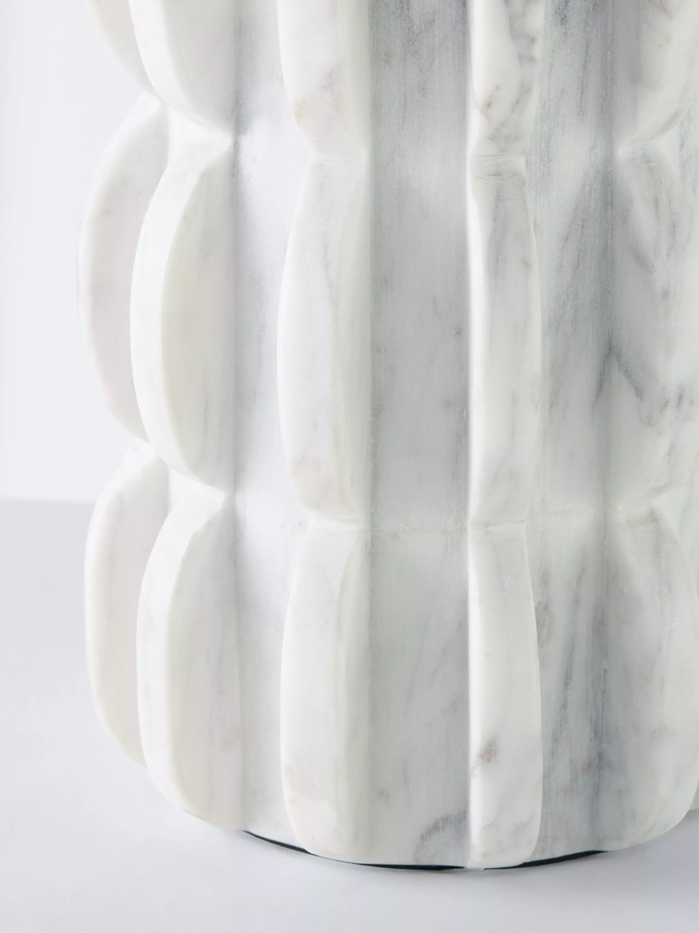 John Lewis marble scallop table lamp 46x30cm, UK version