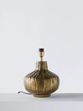 John Lewis pumpkin metal lamp base brass finish, imported from the UK