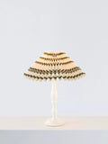 John Lewis Palenque Stripe Pleat Lampshade, Dia.40cm