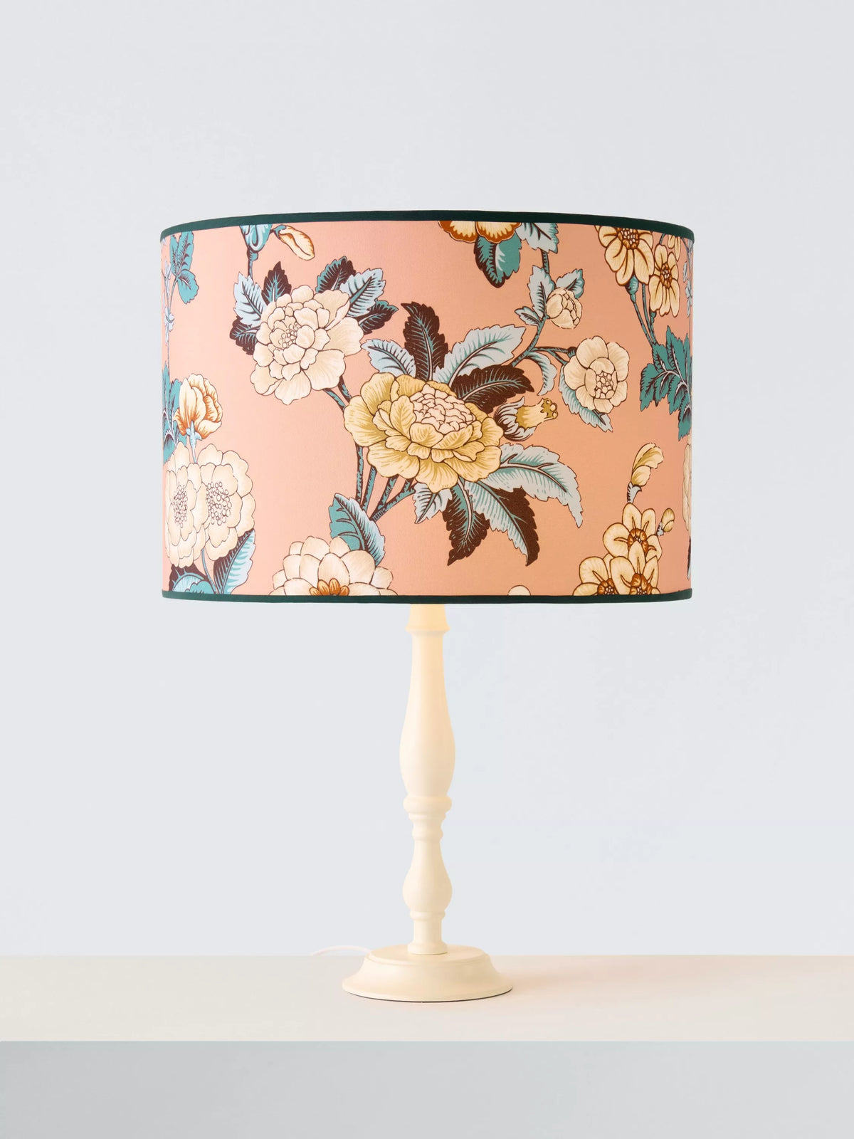 John Lewis Sanderson drum lampshade Pink Caneel 40cm, imported from the UK
