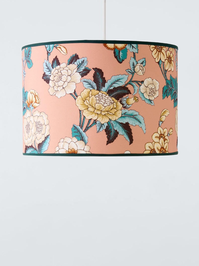John Lewis Sanderson drum lampshade Pink Caneel 40cm, imported from the UK