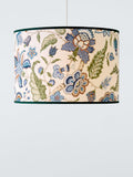 John Lewis Sanderson drum lampshade Alum Indigo 40cm, imported from the UK