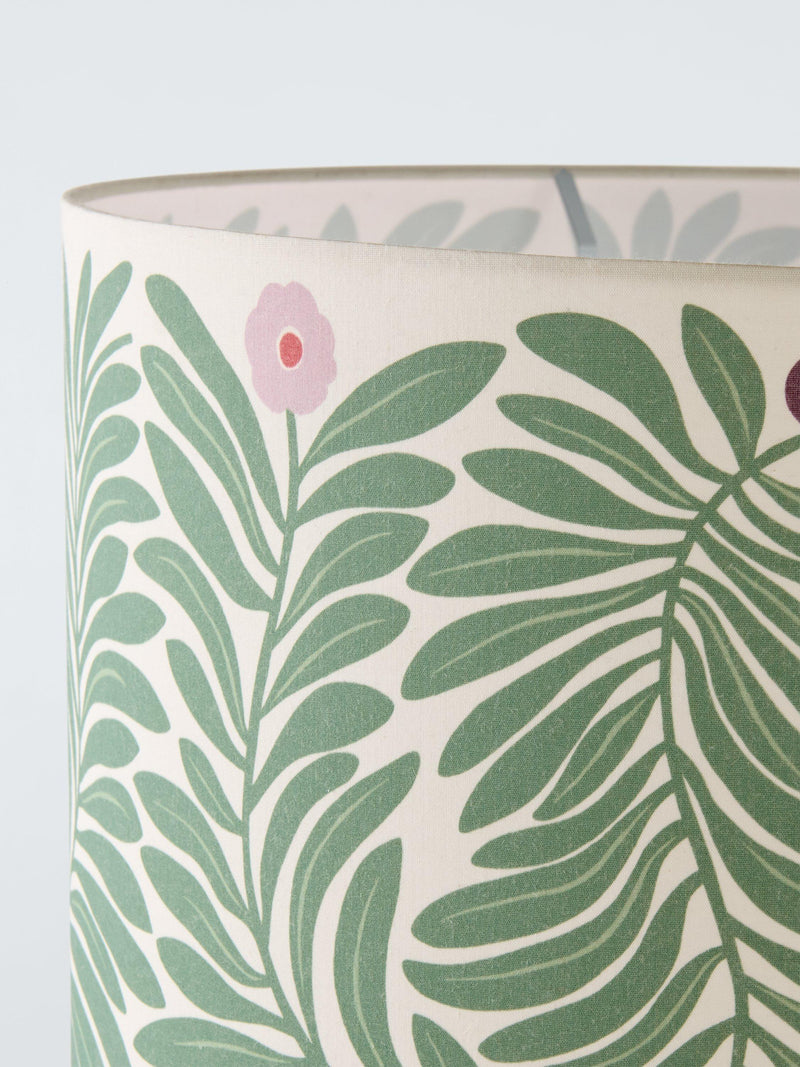 John Lewis drum lampshade Zinnia print 40cm - British product