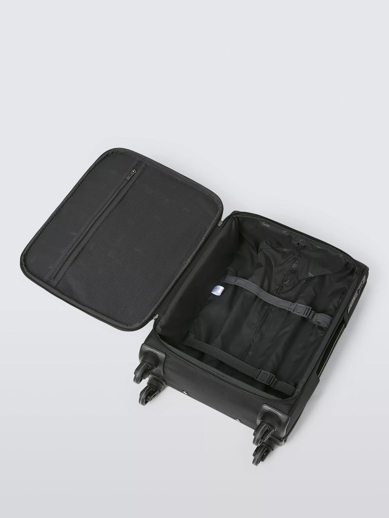 John Lewis Malta soft-sided cabin suitcase 35L black, UK version