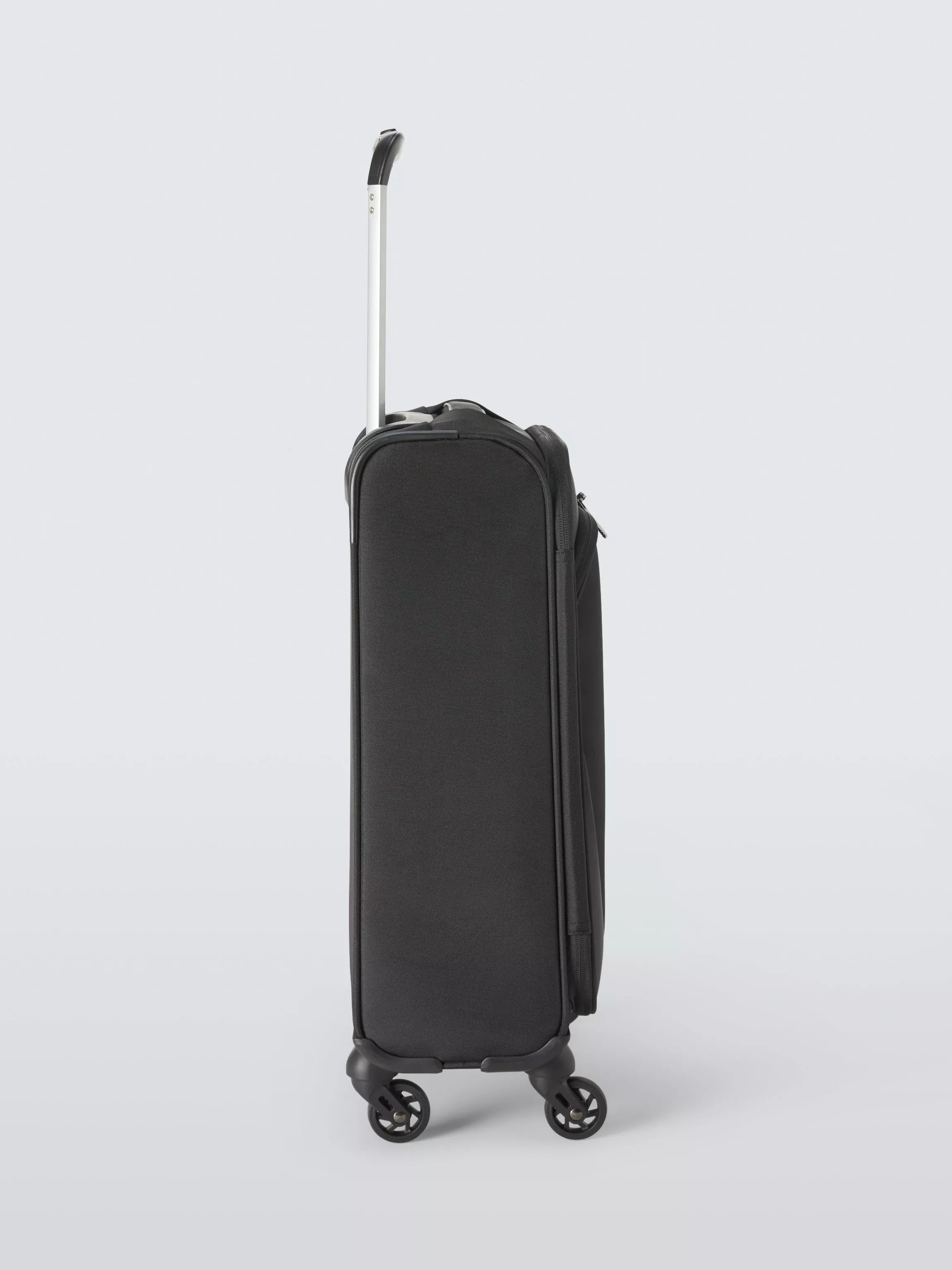John Lewis Malta soft-sided cabin suitcase 35L black, UK version