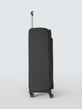 John Lewis Malta large soft-sided suitcase 87L black - British product