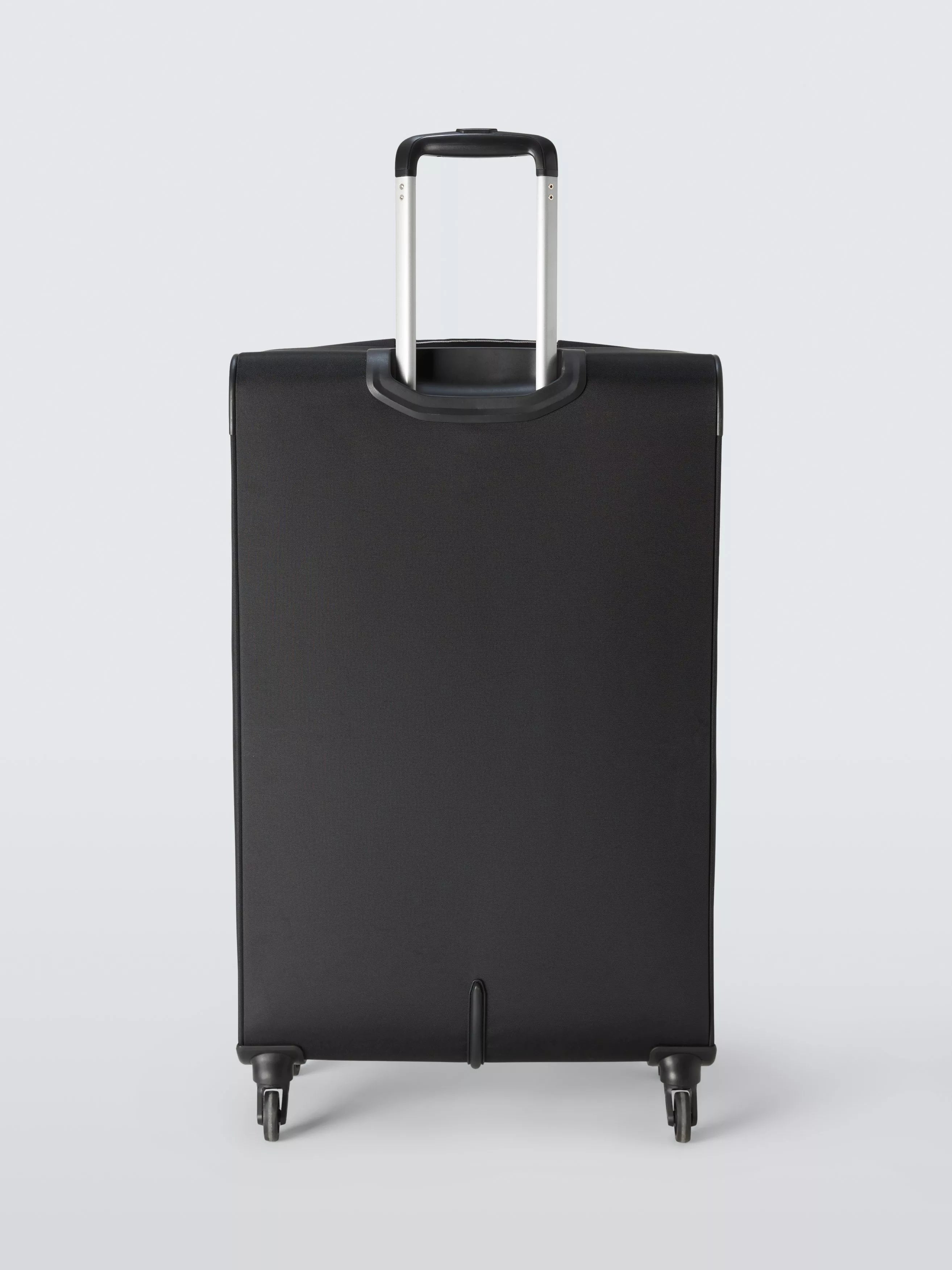 John Lewis Malta large soft-sided suitcase 87L black - British product
