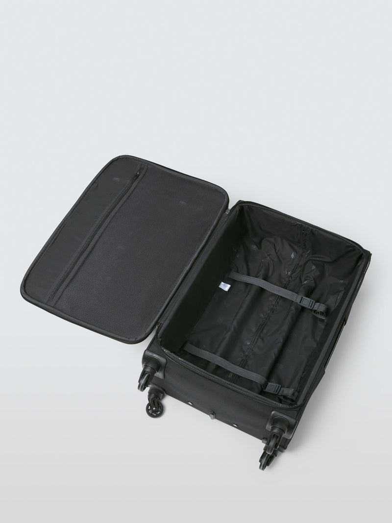 John Lewis Malta medium black suitcase 60L, UK version