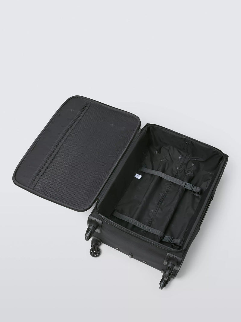 John Lewis Malta medium black suitcase 60L, UK version