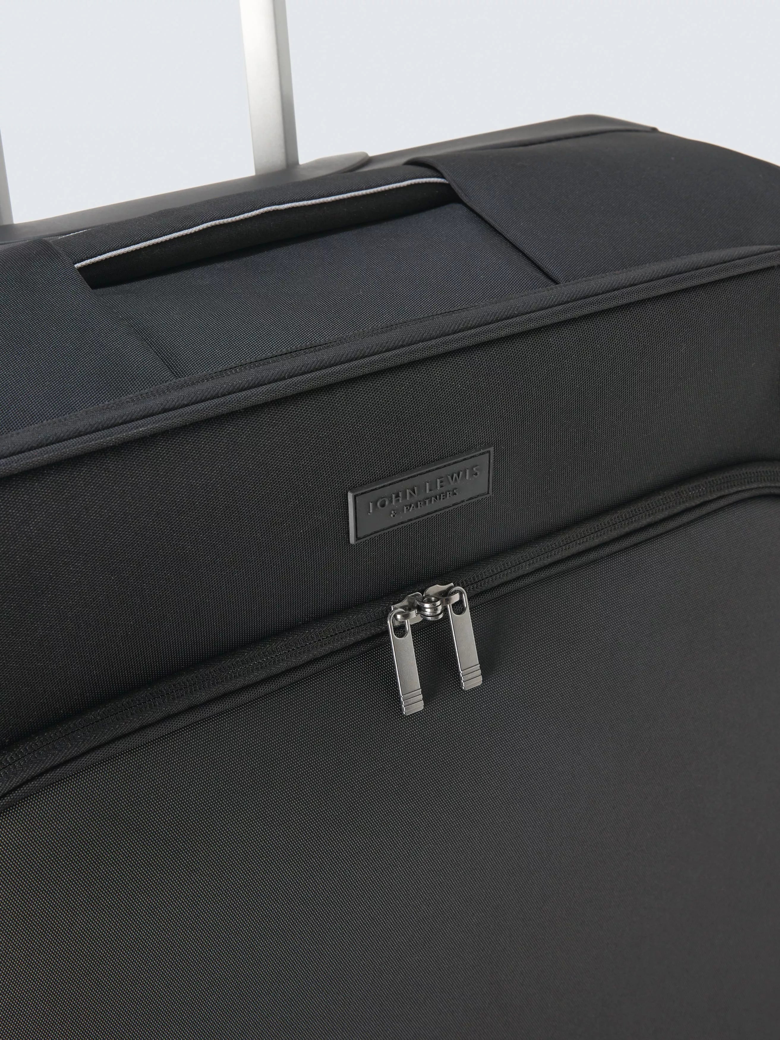 John Lewis Malta medium black suitcase 60L, UK version