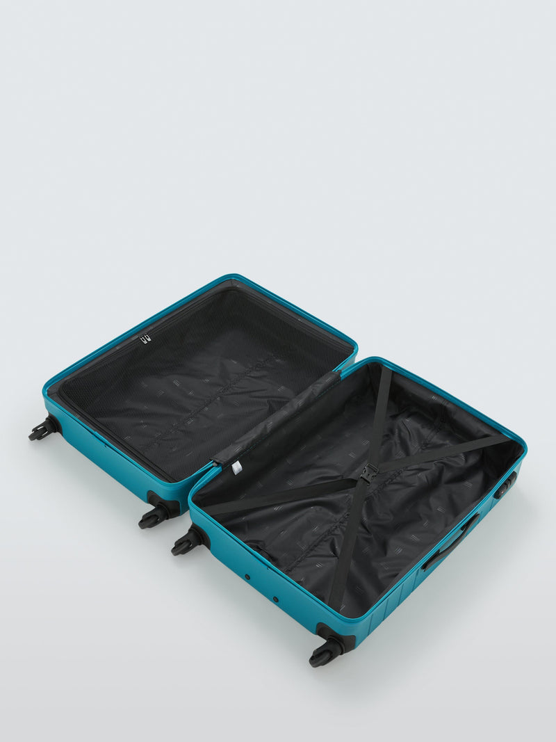 John Lewis Lisbon 4-wheel 72cm large hardshell suitcase, UK version