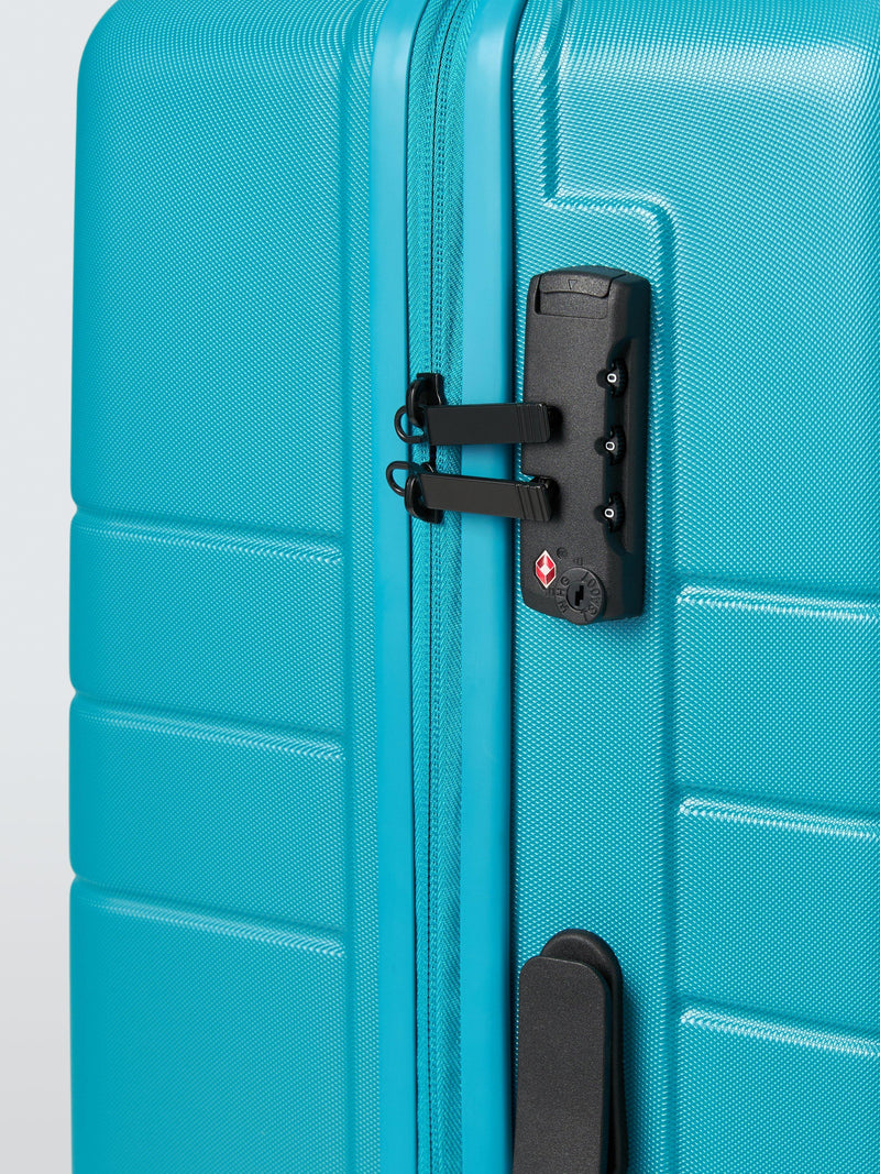 John Lewis Lisbon 4-wheel 72cm large hardshell suitcase, UK version