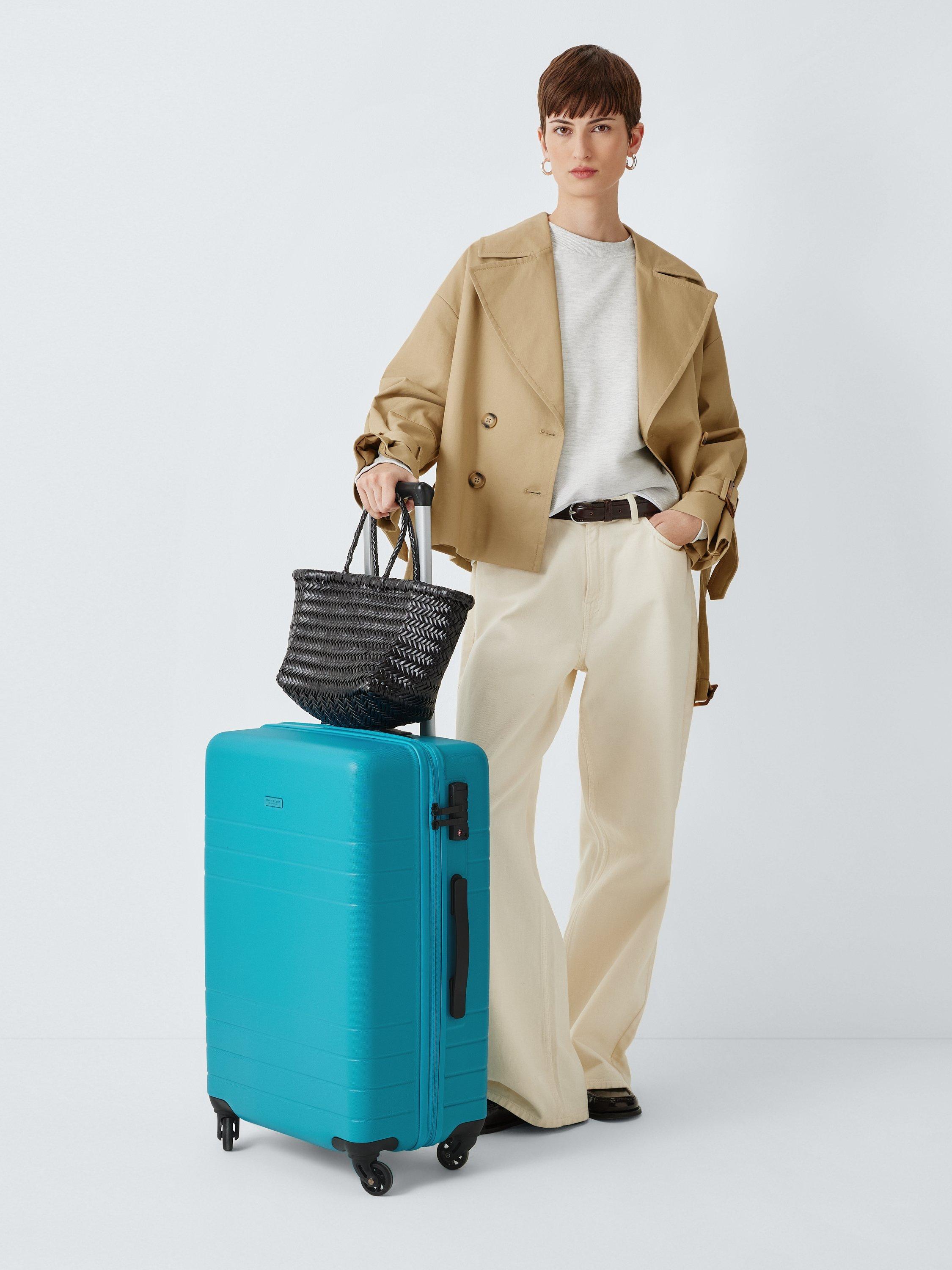 John Lewis Lisbon 4-wheel hard shell medium suitcase 57cm, UK version