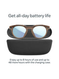 Oakley Meta HSTN Brown Smoke Prizm Polarized glasses - British product