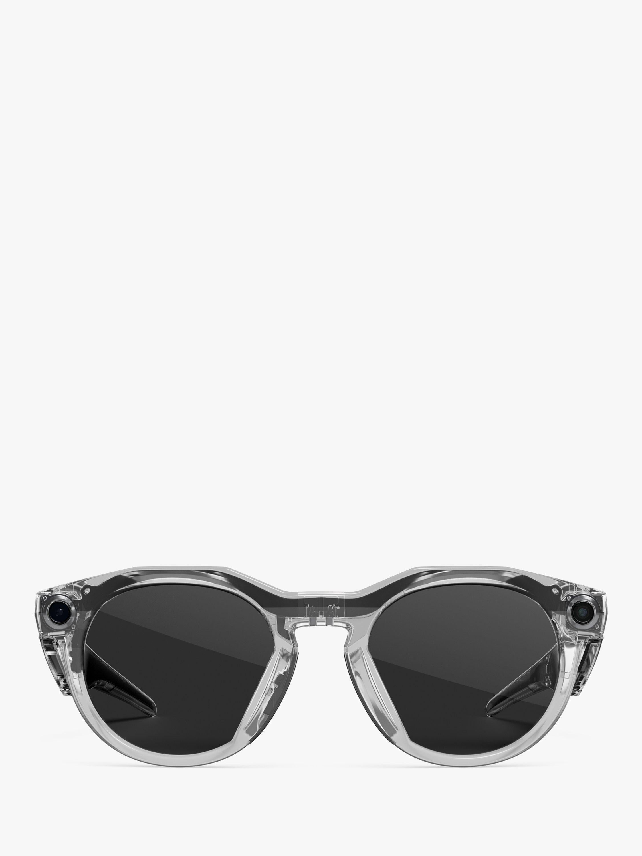 Oakley Meta HSTN clear frame smart glasses, imported from the UK