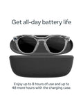 Oakley Meta HSTN clear frame smart glasses, imported from the UK