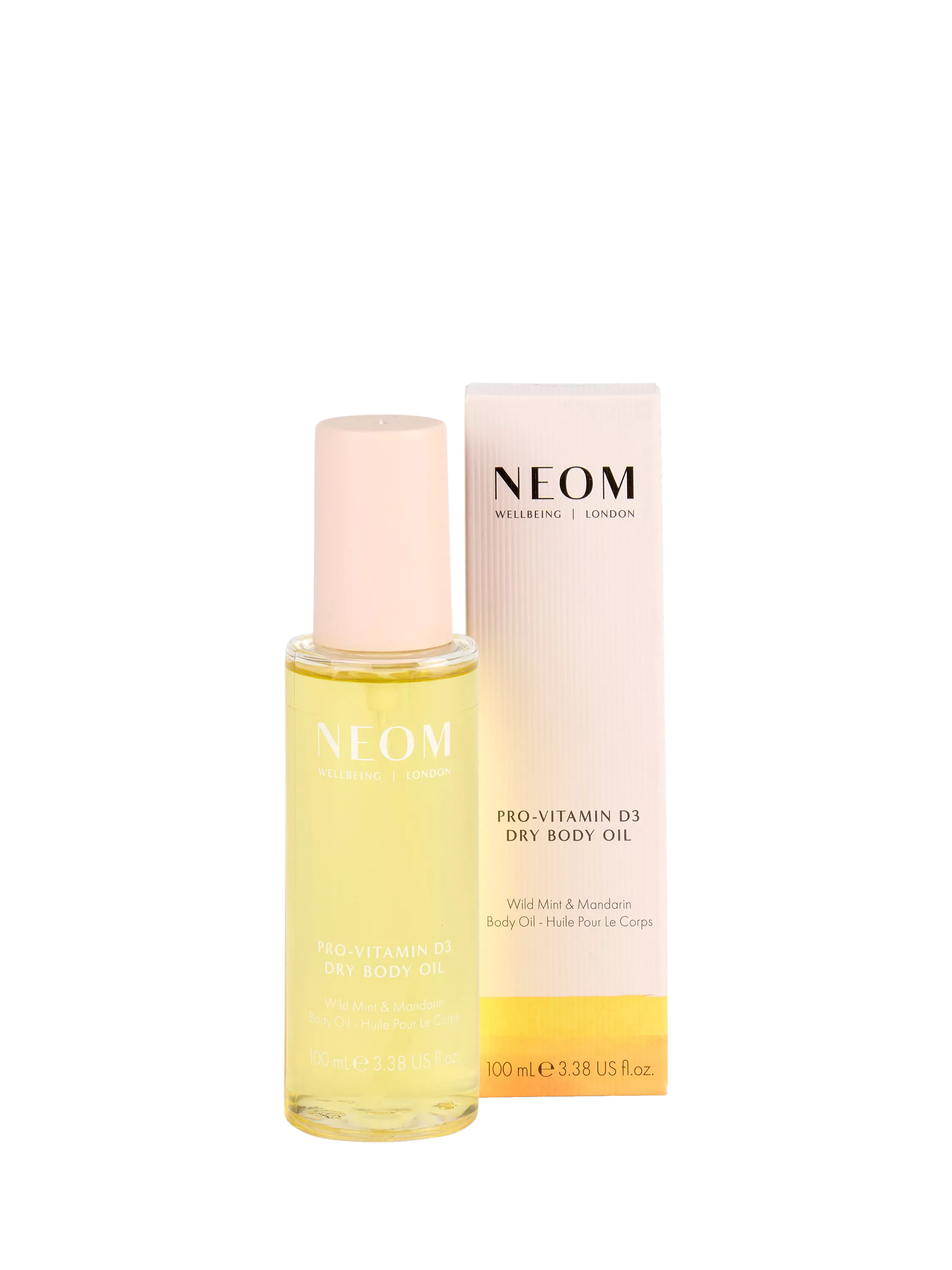 NEOM Wellbeing London Pro-Vitamin D3 Dry Body Oil 100ml - British product