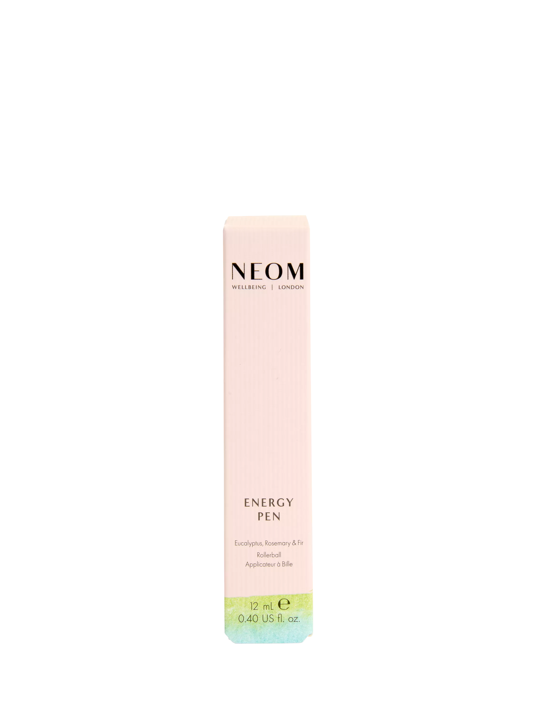 NEOM Energy Pen 12ml essential oil roll-on, imported from the UK