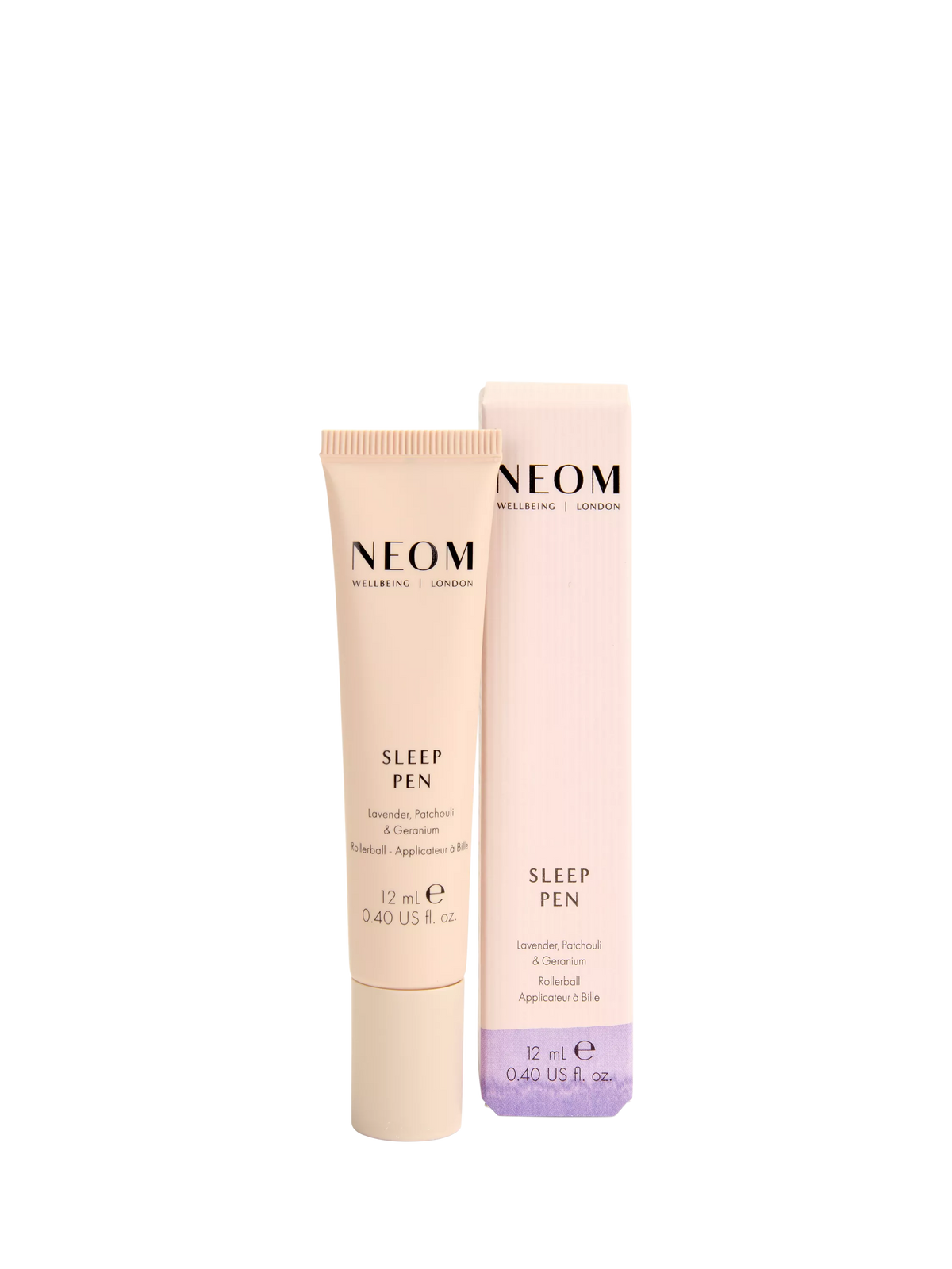 NEOM Wellbeing London Sleep Pen 12ml aromatherapy, UK version