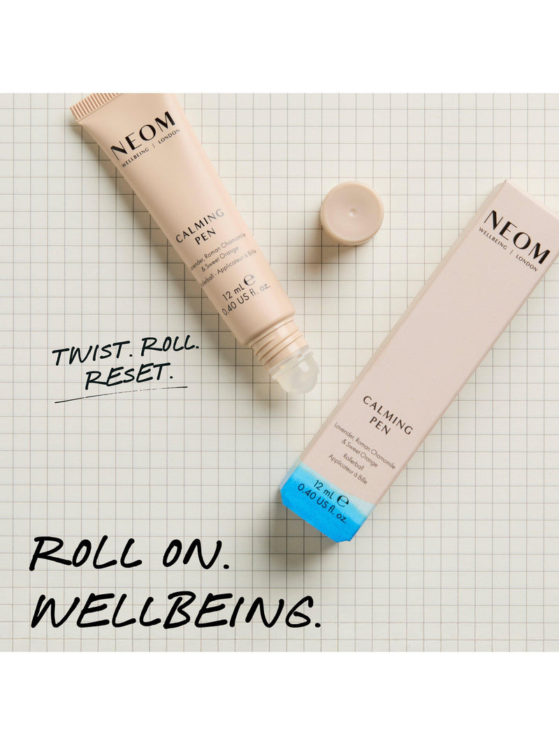 NEOM Wellbeing London gift set wellbeing pens 3x12ml, UK version