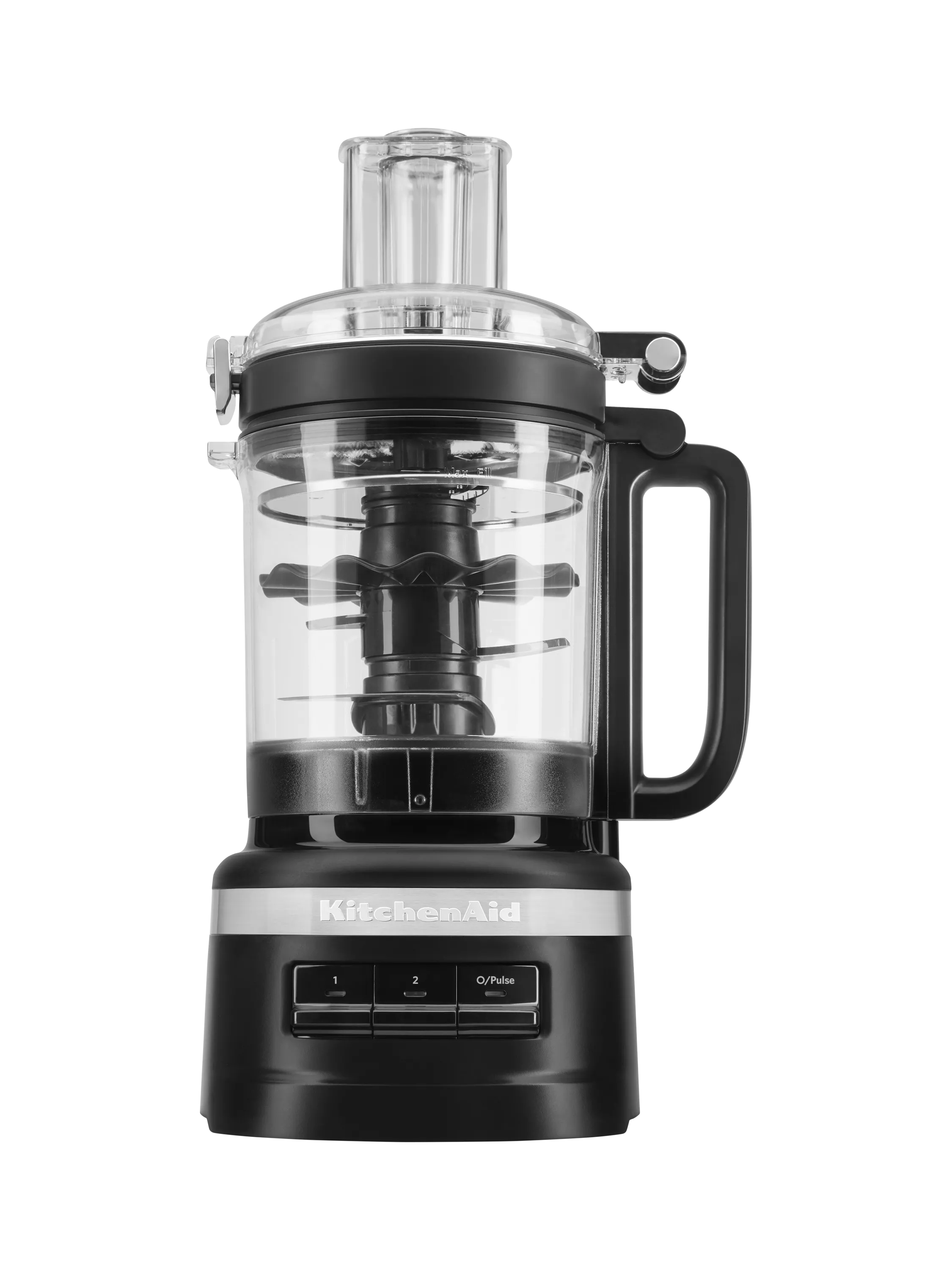 KitchenAid food processor 2.1L matte black, UK version