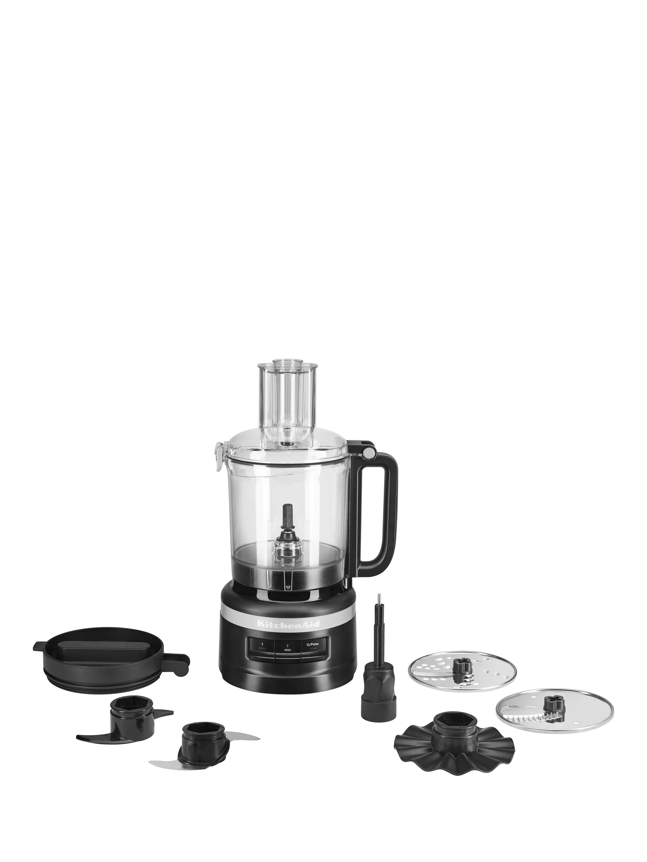 KitchenAid food processor 2.1L matte black, UK version